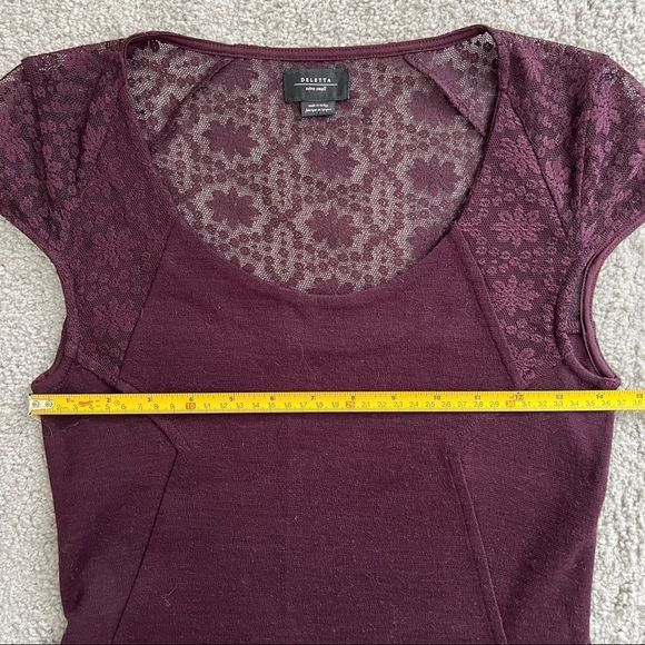 Anthropologie Deletta Interspersed  Ponte Dress - Picture 13 of 14